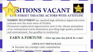 POSITIONS VACANT NIMBIN TELEVISION