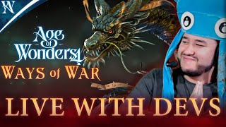 Ways of War First Look Part 4! | New Expansion Pass! Age of Wonders 4 Dev Stream