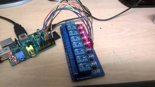 RASPBERRY PI PROJECT RELAY SWITCH Sequence 1