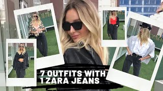 BUILD YOUR CAPSULE WARDROBE WITH 1 ZARA SLOUCHY JEANS