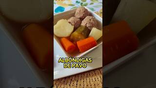 CALDO de ALBÓNDIGAS o ALBÓNDIGAS EN CALDILLO #receta #recipes #albondigas