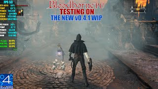 Bloodborne PC Progress Test On The New ShadPS4 Emulator v0.4.1 WIP - FPS Unlocked