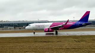 23.02.2022р. Приліт Airbus A320-232 (Wizz Air) HA-LWS, який 7 місяців провів у аеропорті "Львів".