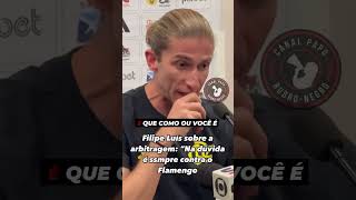 Filipe Luís solta o verbo sobre a arbitragem! #flamengo #highlight #highlights #shorts #short #mengo