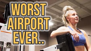 TRAVEL VLOG AND WORKOUT W/ COACH MIKE DAVIES!| Leg & Shoulder Workout