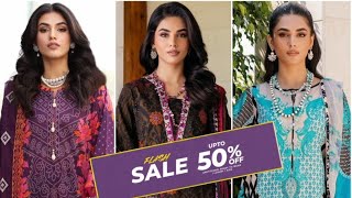 Charizma 50% OFF Sale Start || Charizma Unstitched Collection 2024