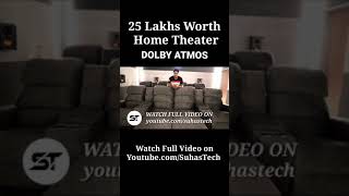 25 Lakhs DOLBY ATMOS Budget Home Theater Tour 2021#shorts