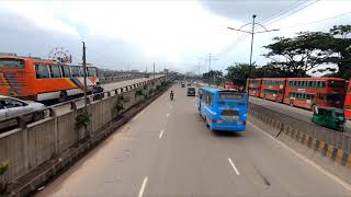 Dhaka City Beautiful Road Views Dhaka City Flyover