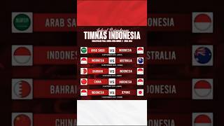 Jadwal timnas senior#sepakbola