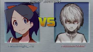 Ashimiya_Yu vs Accelerator. MUGEN