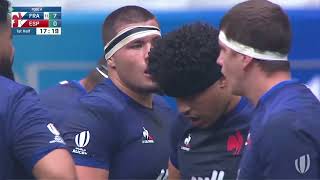 France U20 vs Spain U20 | Full Match | World Rugby U20 Championship 2024