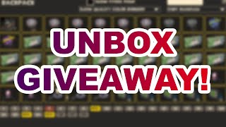 TF2 : Random Unbox & Giveaway!