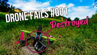 Drone Crash Compilation #001 💥 Epic fails and pulled over by cops 🚔 FPV Adventures