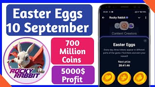 Rocky Rabbit Easter eggs 10 September | Rocky Rabbit Combo Card | Rocky Rabbit Enigma Today | CBO