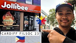 🇵🇭 The Abundance of FILIPINOS in JOLLIBEE CARDIFF! | Filipino Society 2023