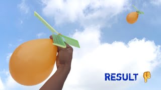 how to make Balloon Helicopter, (not working)