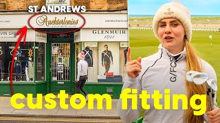 Getting custom fit in the MOST FAMOUS GOLF SHOP in the world!