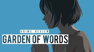 RC Anime Review: The Garden of Words