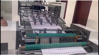 PK54-55 Automatic Bridge Cards Cutting And Collating Machine