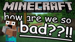 WORST EVER START TO MINECRAFT? | Minecraft SMP #1