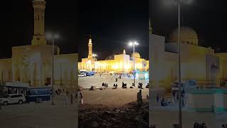 Madinah Munawarah Masha Allah beautiful night view #ytshort #beautiful