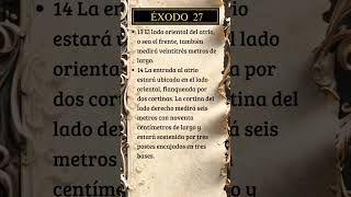 Éxodo 27, 13-14 #dios #biblia #versiculodeldia