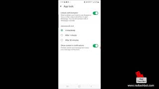 How to Enable the Bio-metric Fingerprint Login Feature in WhatsApp