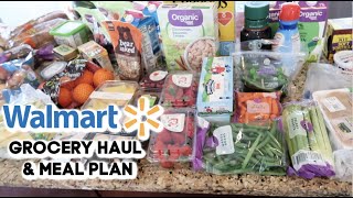 HEALTHY WALMART GROCERY HAUL // MEAL PLAN //  DINNERS THIS WEEK // MAMA APPROVED