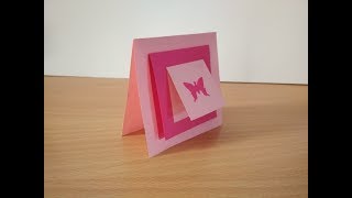 Card in Card tutorial-Infinity explosion box Card 2- By Sheetal Khajure