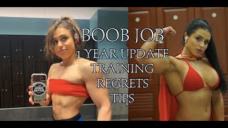 BOOB JOB YEAR UPDATE : TRAINING, REGRETS, & TIPS