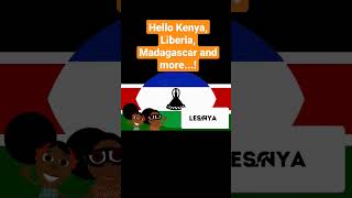 Hello Kenya, Liberia , Madagascar and more! #binoandfino #kidsvideo #africa