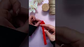 💓DIY Cute Heart with Pipe & Cleaners Sticker Letters, Gift Idea #ytshorts #shorts #short #shortvideo