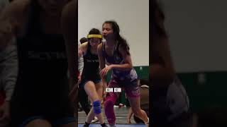 Coaching My Sister… (Mic’d Up) #wrestling #shorts