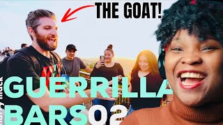 OMG!! First time hearing Harry Mack Guerilla Bars | Reaction