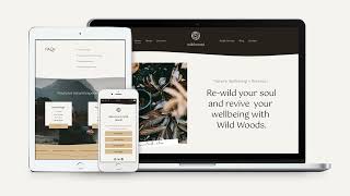 Squarespace Website Template Tour | Wild Woods#squarespace #website #websitedesign