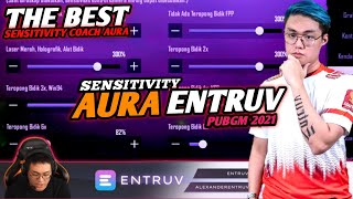 Sensitivitas AURA ENTRUV | Sensitivitas Pubg Mobile Terbaik | Sensitivitas Pubg Mobile Terbaru