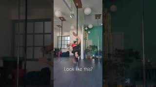 How to pole dance? - inside leghang - free mini pole tutorial - Scorpio