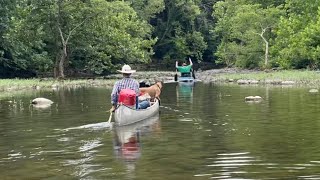 Canoeing the Caney Fork and Water Dogs