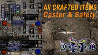 Diablo 2 Horadric Cube Recipes - Crafted Items Caster and Safety