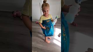 Making a Frozen Fever Anna Dress for my Toddler