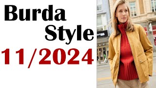 Burda  Style 11 / 2024 Первый анонс Telegram-канал: https://t.me/kataloqi