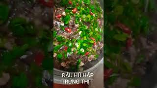 Đậu hũ trứng hấp thịt ngon d.ã m.an 😀