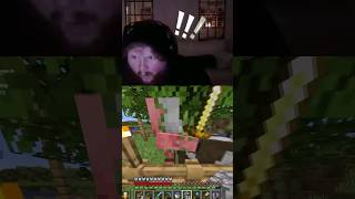 CaseOh GOES MAD Over This SUS PIGMAN In Minecraft 💀 (Brain Stops Working) #caseoh #meme