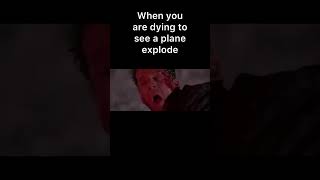 When you are dying to see a plane explode