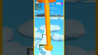 Tall Man Run Level 708 /Gameplay #shorts #gamingwithrabia #tallmanrun #gameplay