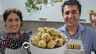 Pettole con olive e acciughe - Ricetta