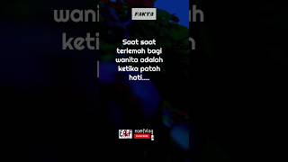 Saat terlemah bagi wanita adalah... #shorts #fakta