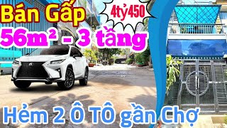 Bán nhà Bình Tân giá rẻ 56m², 3 TẦNG (cấp 3).. | đường liên khu 4-5, BHHB, BÌNH TÂN