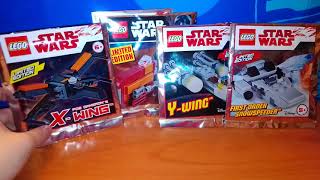 Обзор Lego Star wars мини-фигурки из журналов 2