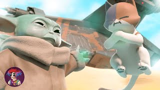 BABY YODA VS KIT!!! (Fortnite Short Film) Season 5!